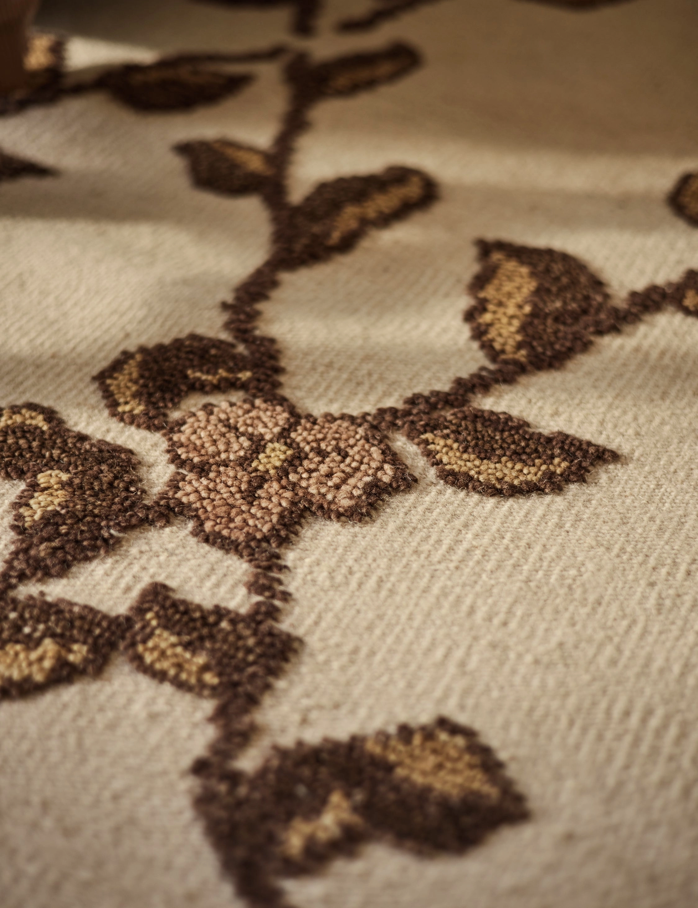 Tillar Hand-Knotted Wool Rug by Jake Arnold