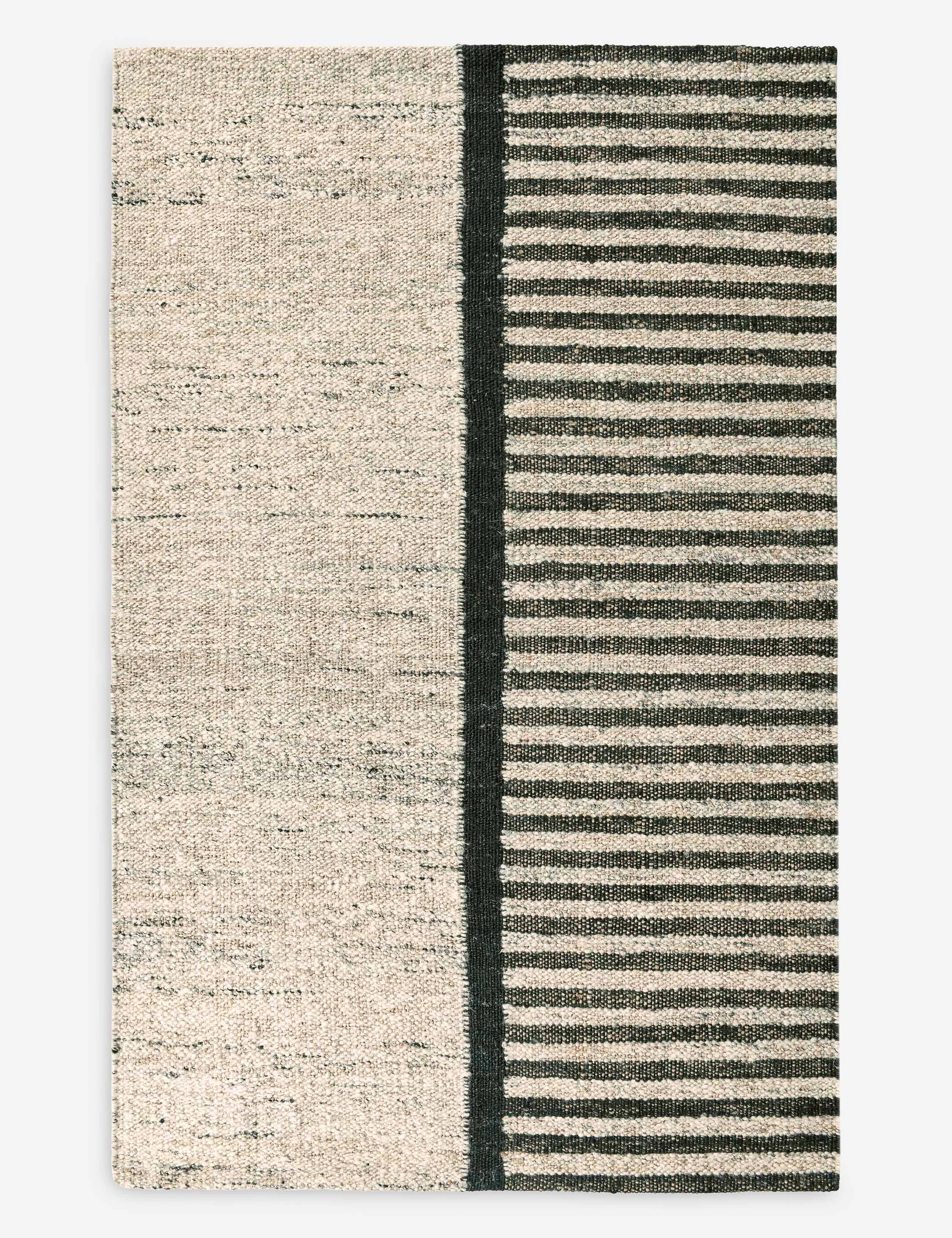 Topanga Hand-Loomed Wool-Blend Rug trendy fashion rug