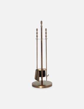 Topia Fireplace Tool Set by Ginny Macdonald decorative tabletop item