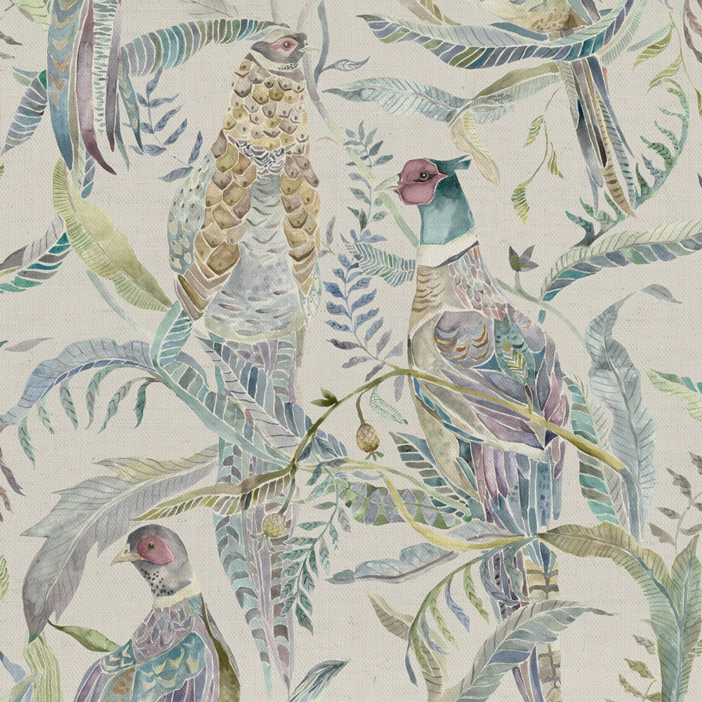 Torrington Printed Cotton Fabric (By The Metre) Skylark elegant table cloth  