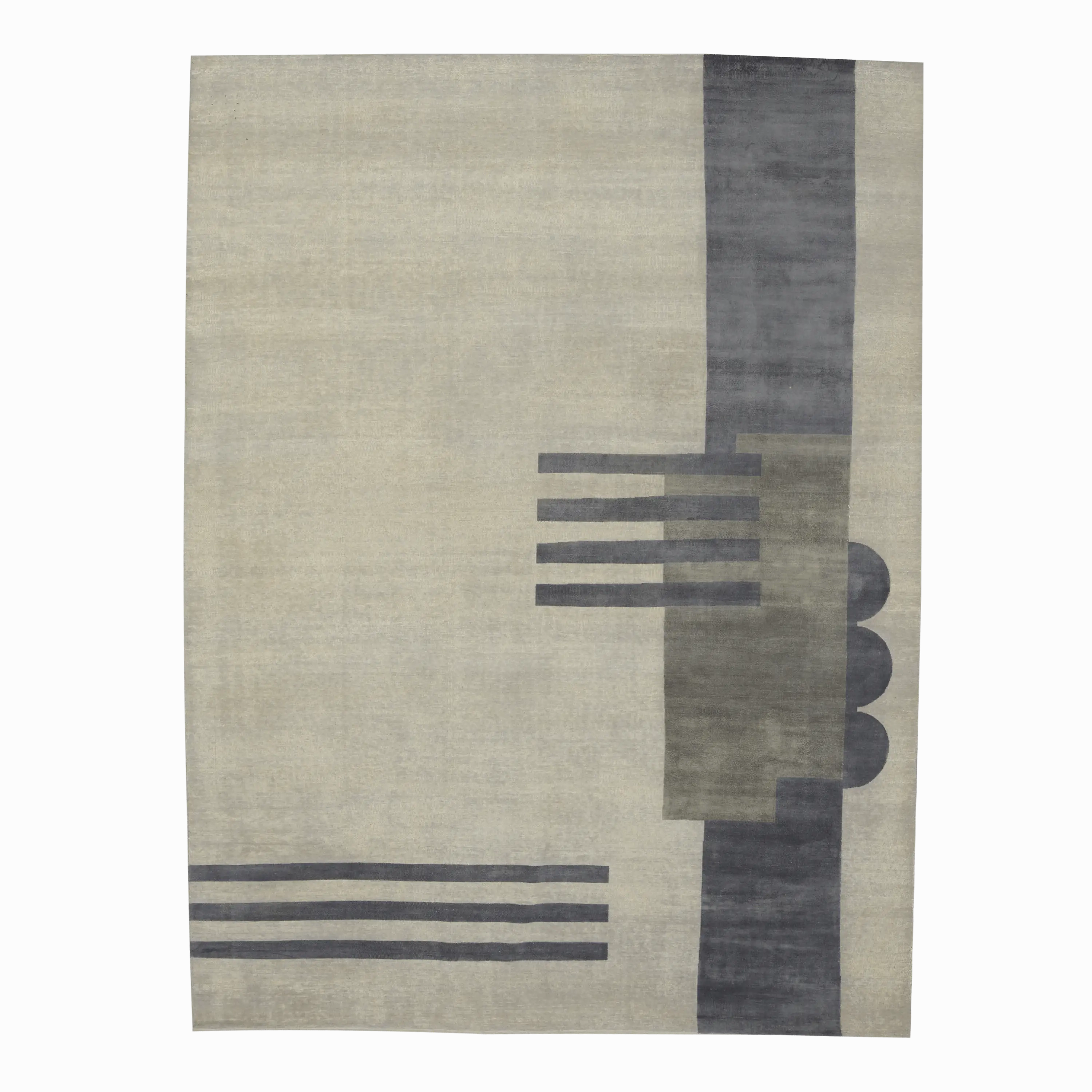 TP 03 Grey minimalist everyday rug