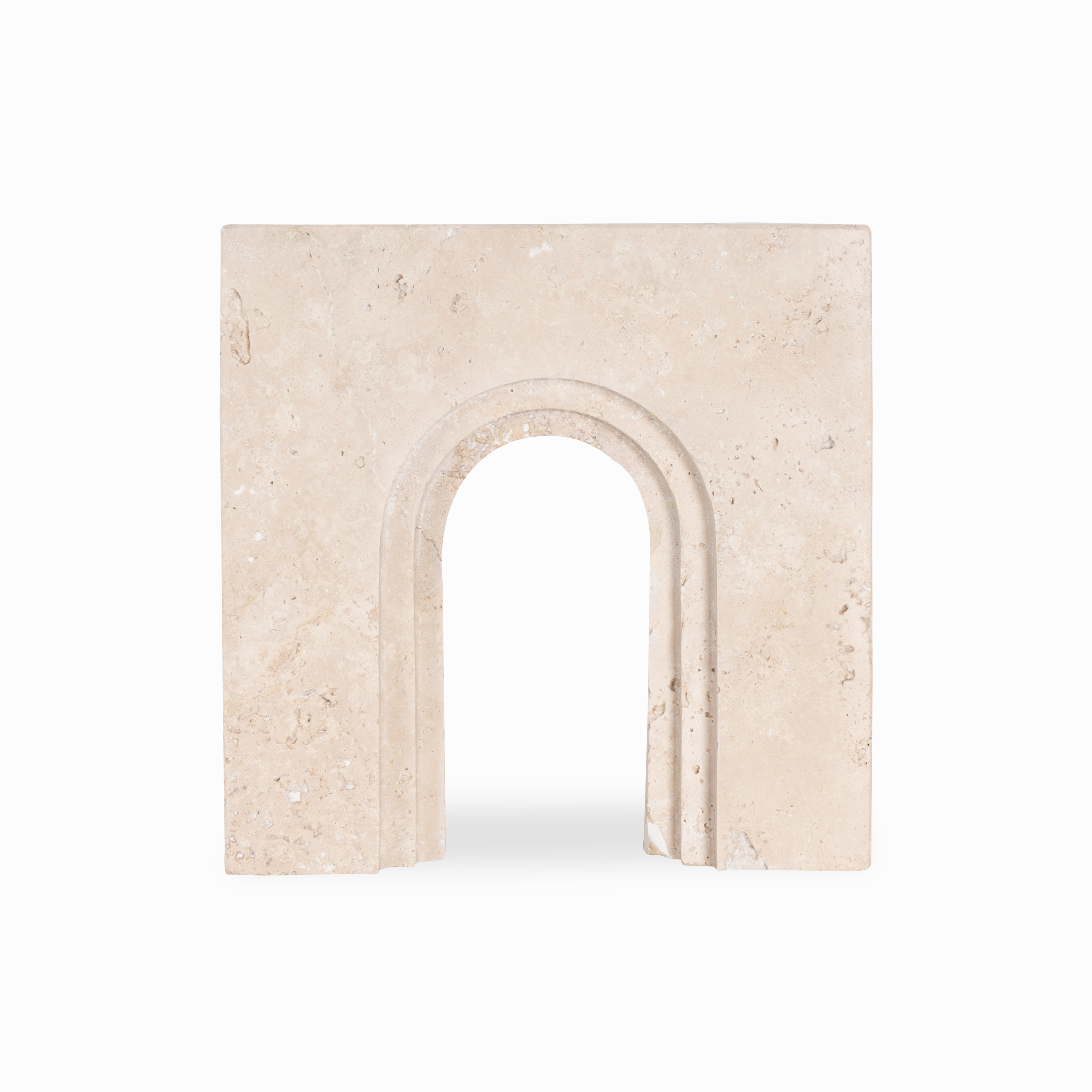 Travertine Arch Sculpture elegant wall decor