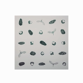 Tree Seeds Art Print framed wall decor
