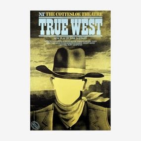 True West 1981 Print aesthetic poster wallpaper