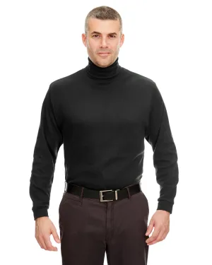 UltraClub 8516 Langarm-Rollkragenpullover für Erwachsene aus ägyptischem Interlock