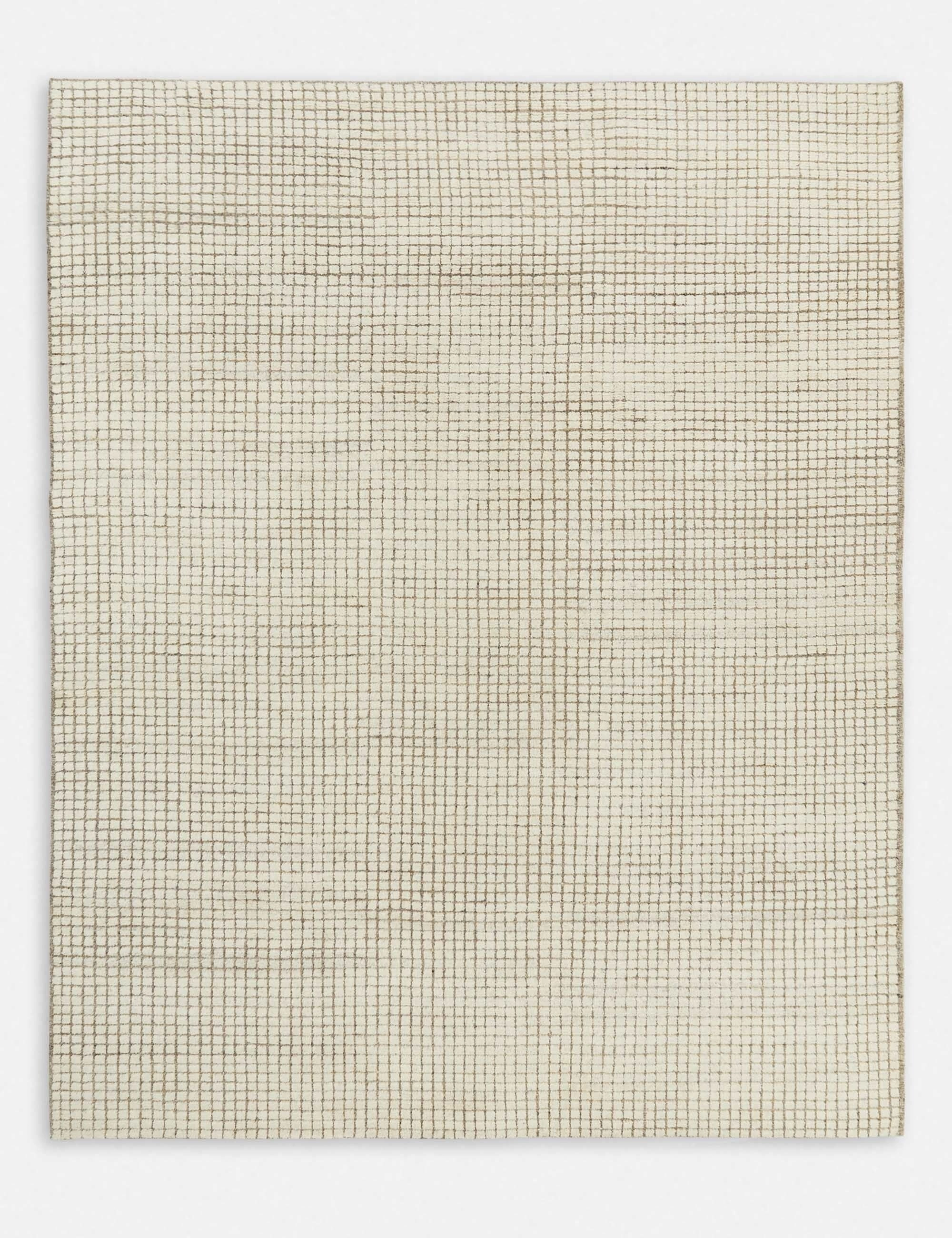 Uma Rug, Gray and Natural trendy fashion rug