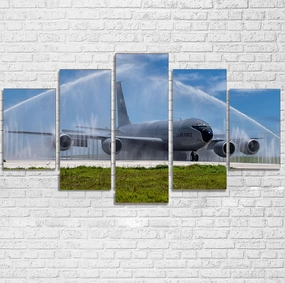 US Air Force Big Jet Printed Multiple Canvas Poster canvas mural art