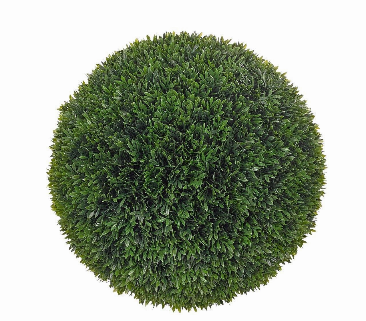 UV Rated Outdoor Faux Boxwood Ball home display ornament