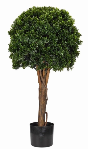 UV Rated Outdoor Faux Boxwood Ball Topiary home display ornament