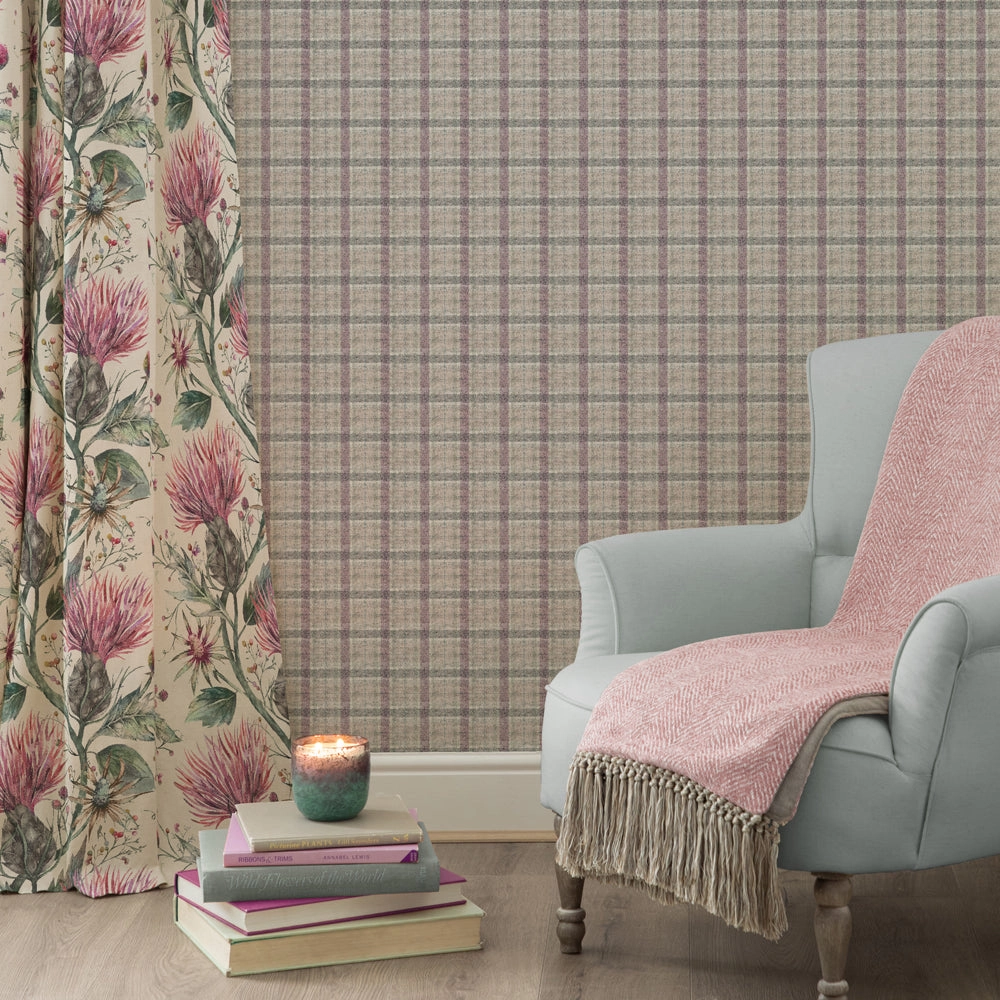 Varys Printed Cotton Fabric (By The Metre) Onyx