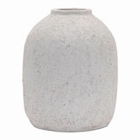Vase 5"D x 6"H Terra Cotta interior room decor