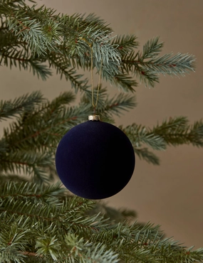Velvet Ball Ornament (Set of 2) by Cody Foster and Co decorative tabletop item