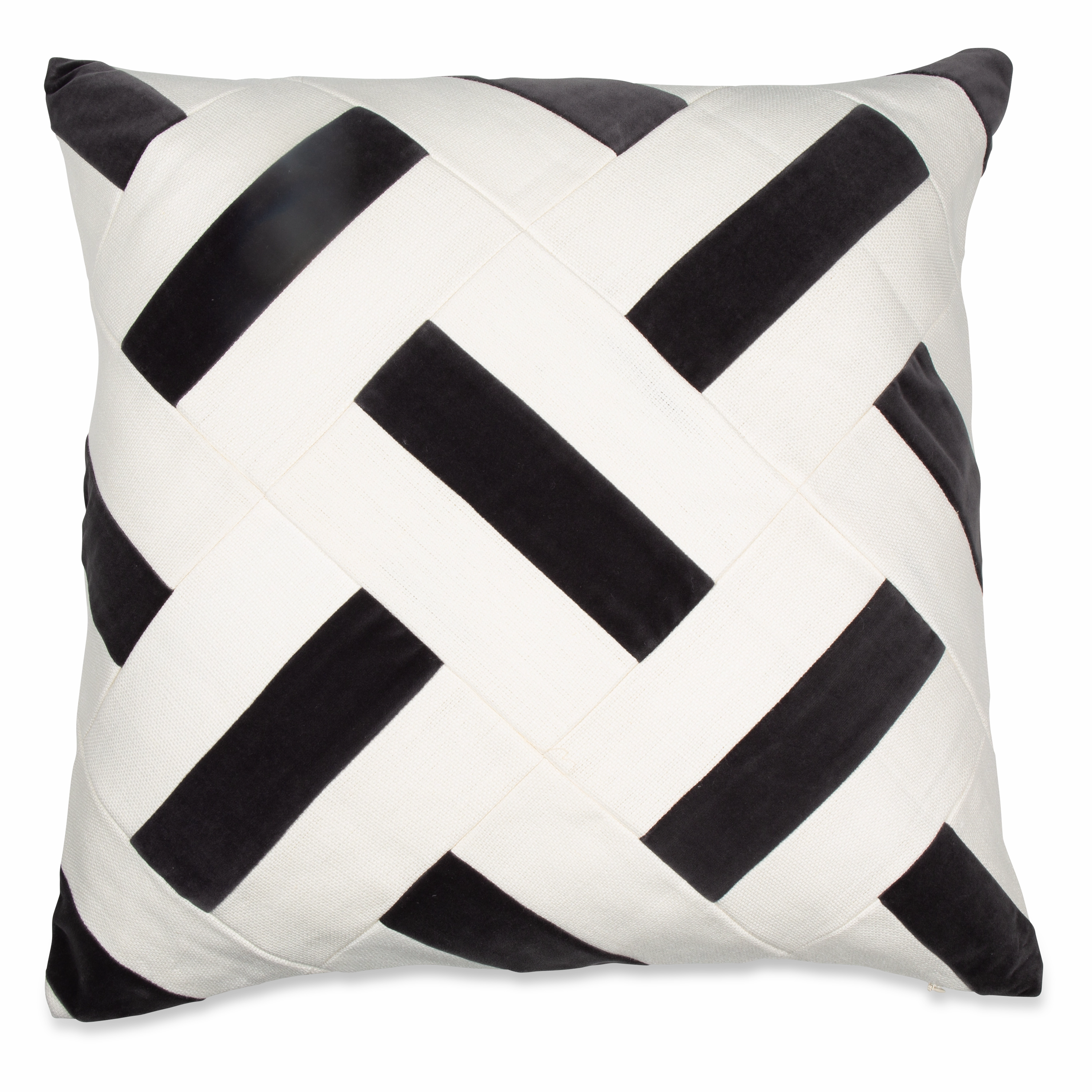 Velvet Lattice Pillow elegant wall decor