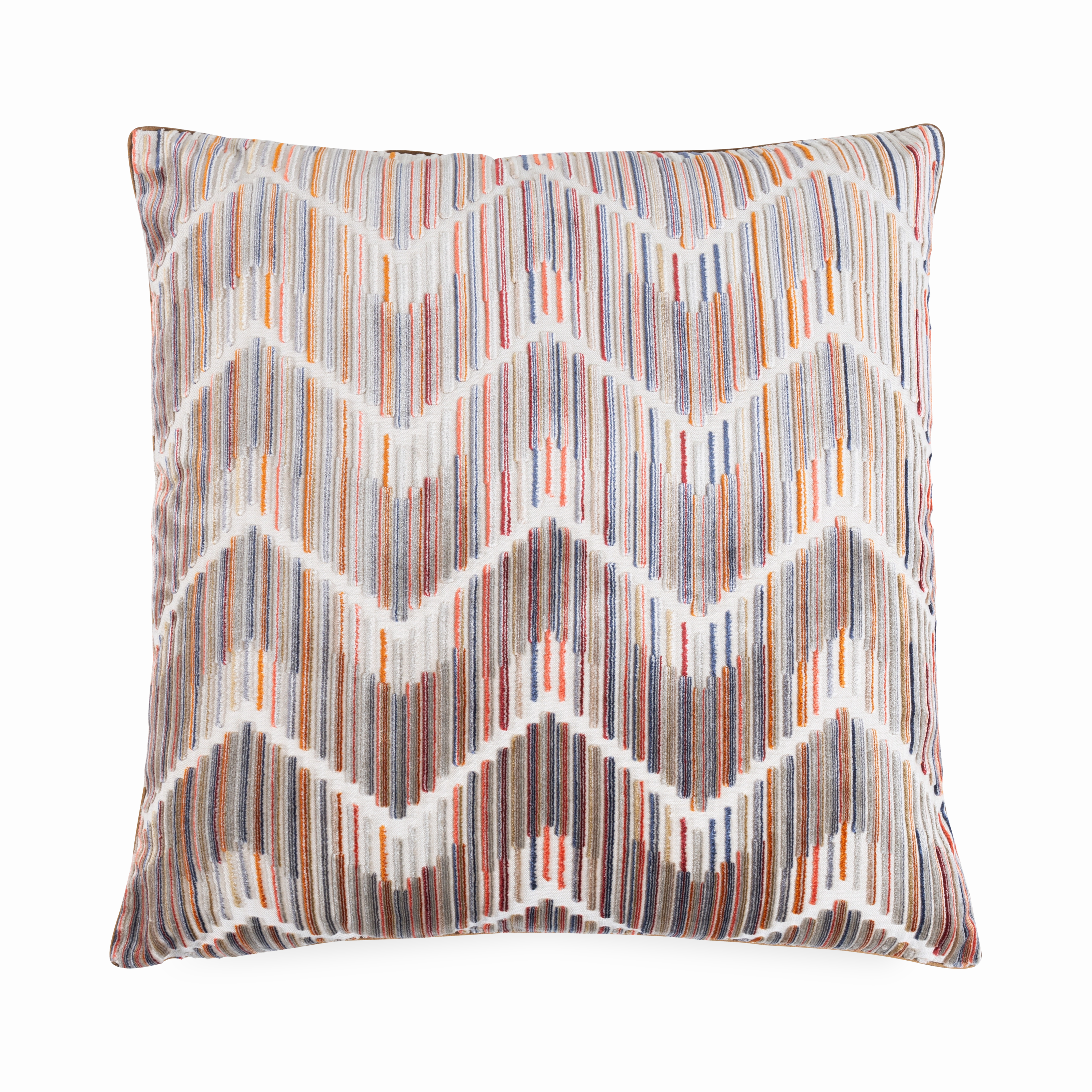 Velvet Zigzag Pillow elegant wall decor