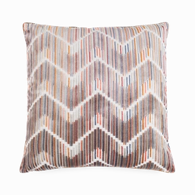 Velvet Zigzag Pillow elegant wall decor