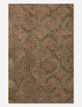 Venya Hand-Tufted Wool Rug trendy fashion rug