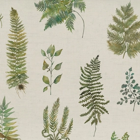 Verbena Printed Cotton Fabric (By The Metre) Linen elegant table cloth  