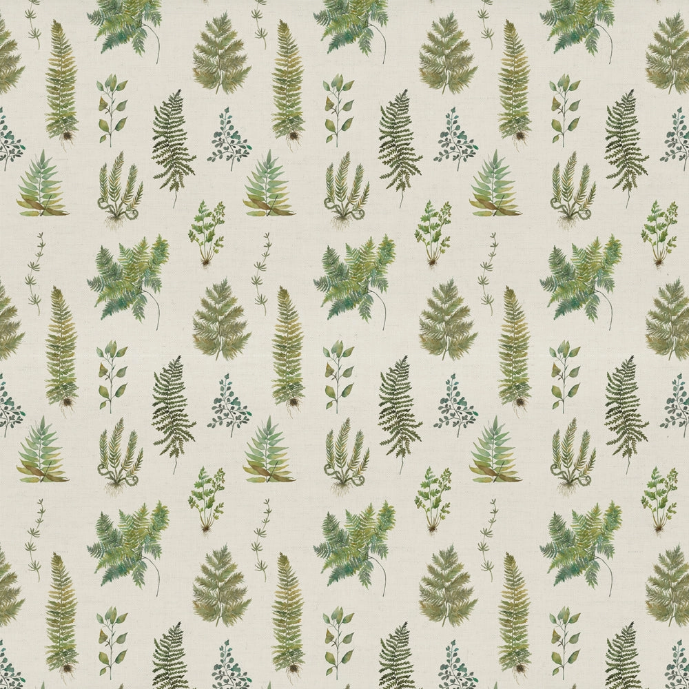 Verbena Printed Cotton Fabric (By The Metre) Linen