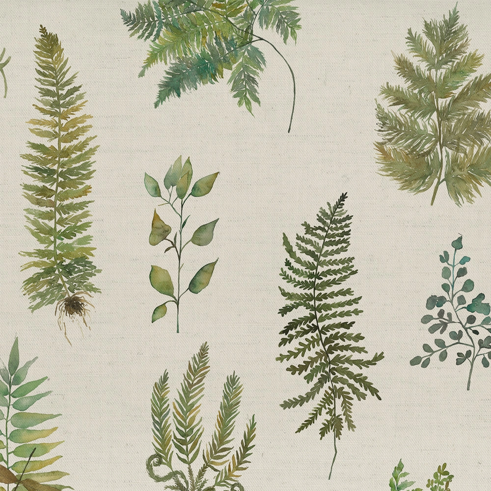 Verbena Printed Cotton Fabric (By The Metre) Linen elegant table cloth  