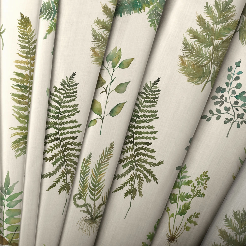 Verbena Printed Cotton Fabric (By The Metre) Linen