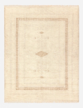 Villa Hand-Knotted Wool Rug trendy fashion rug