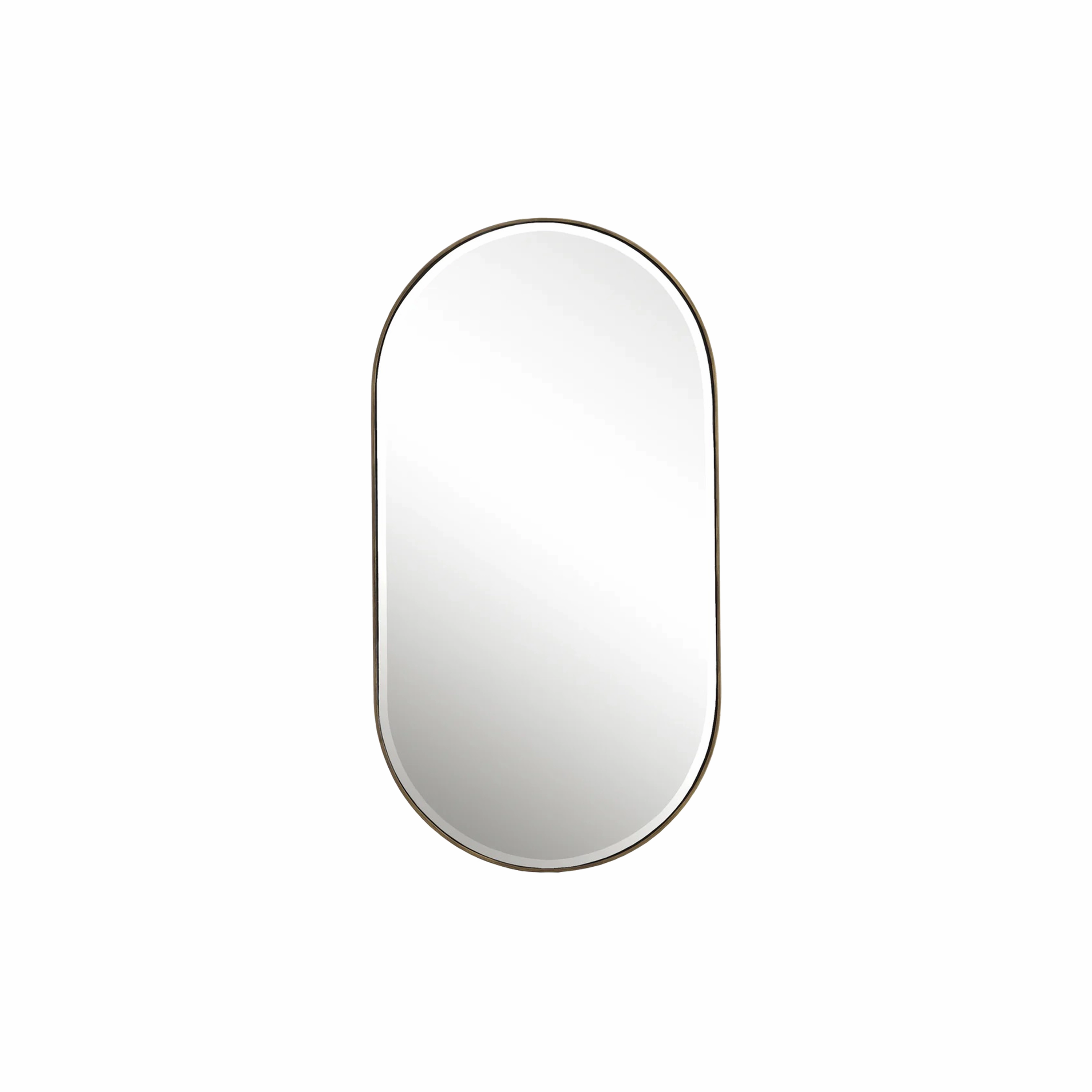 Villa Oval Mirror elegant wall decor
