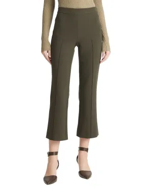 Vince Mid Rise Pintuck Crop Flare Hose
