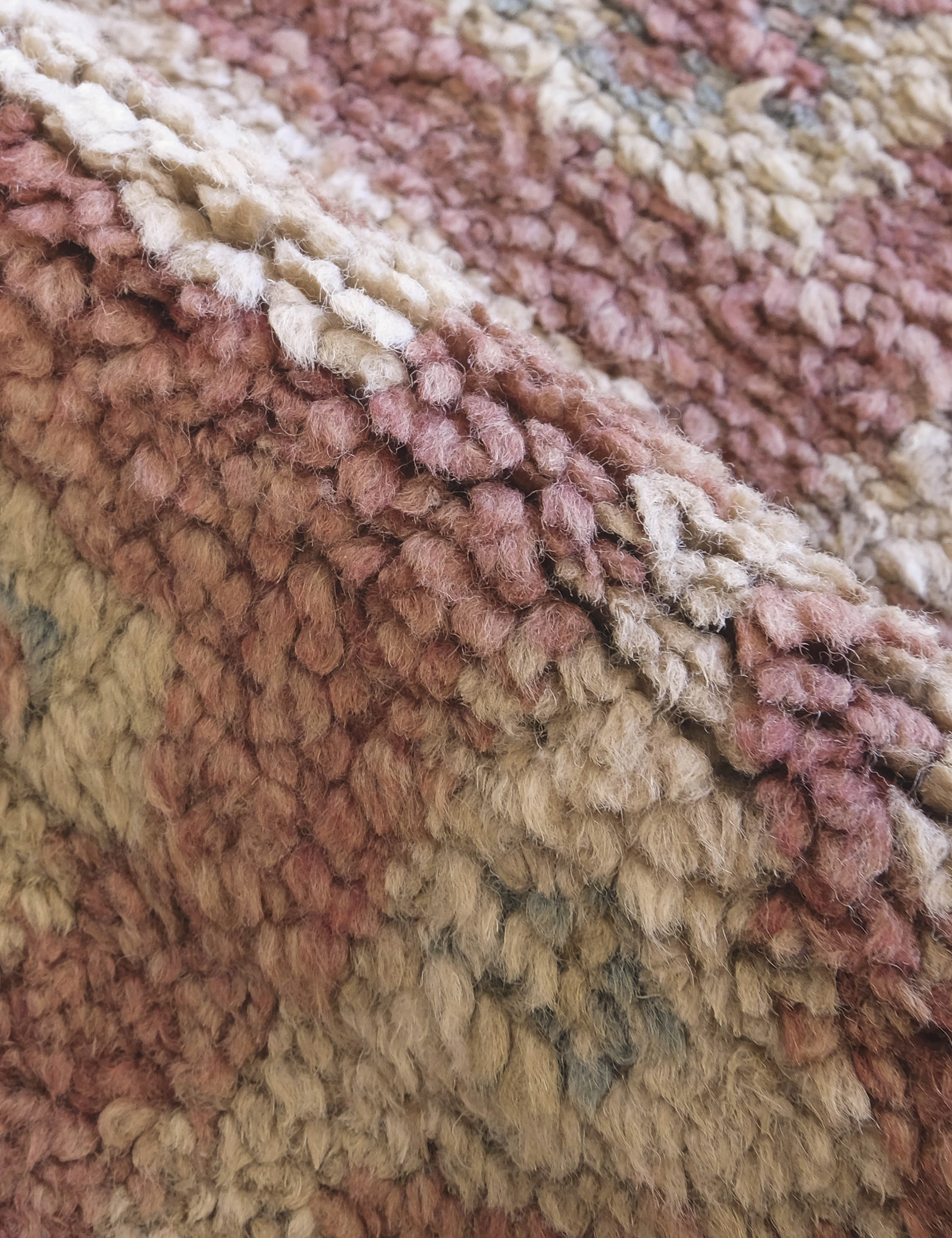 Vintage Moroccan Hand-Knotted Wool Rug No. 50, 6'4 x 15'3"