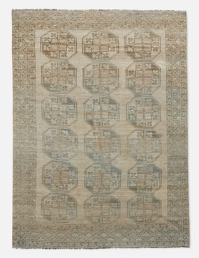 Vintage Persian Hand-Knotted Wool Rug No. 7, 6'3" x 8'8" trendy fashion rug
