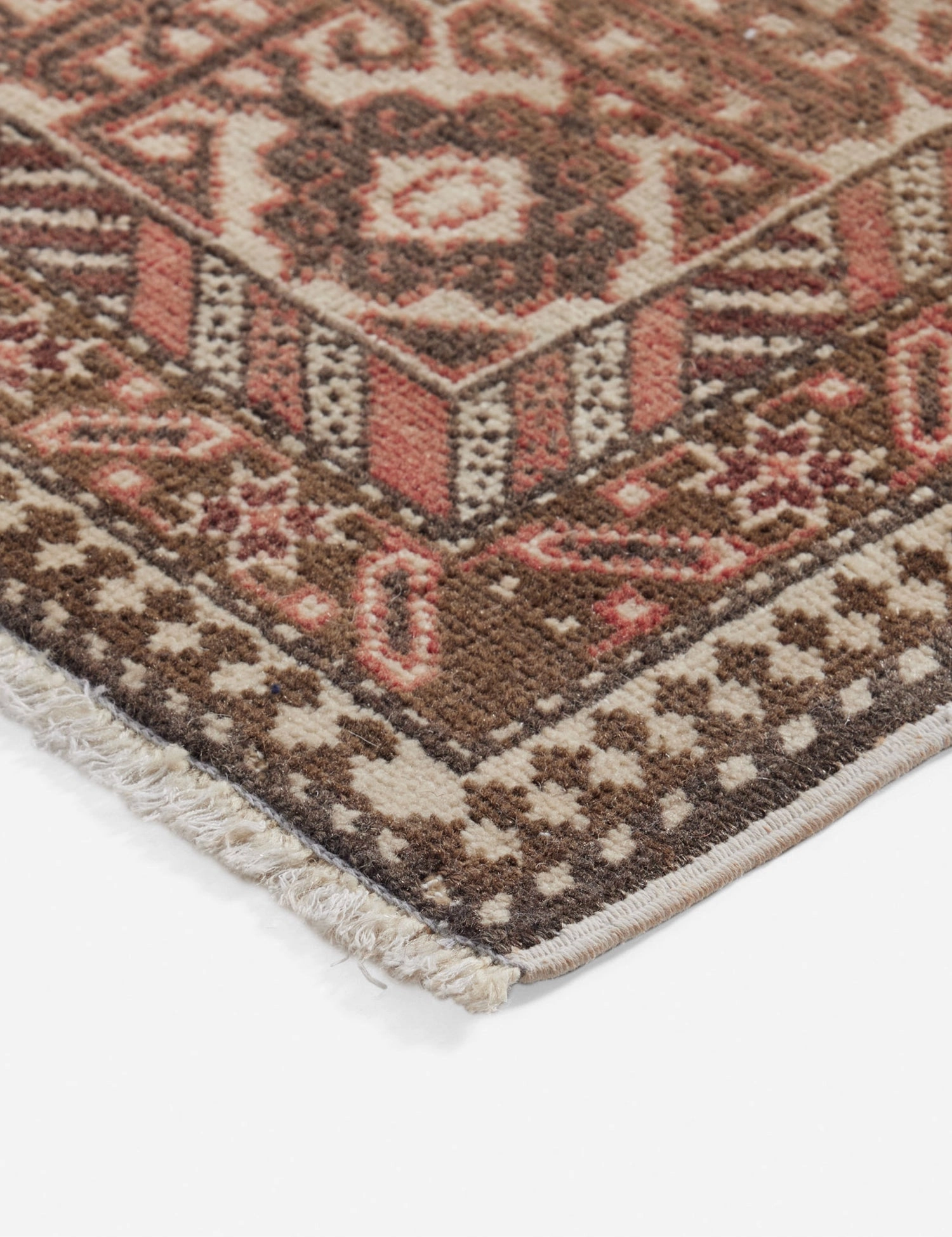 Vintage Turkish Hand-Knotted Wool Rug No. 237, 4'8" x 7'