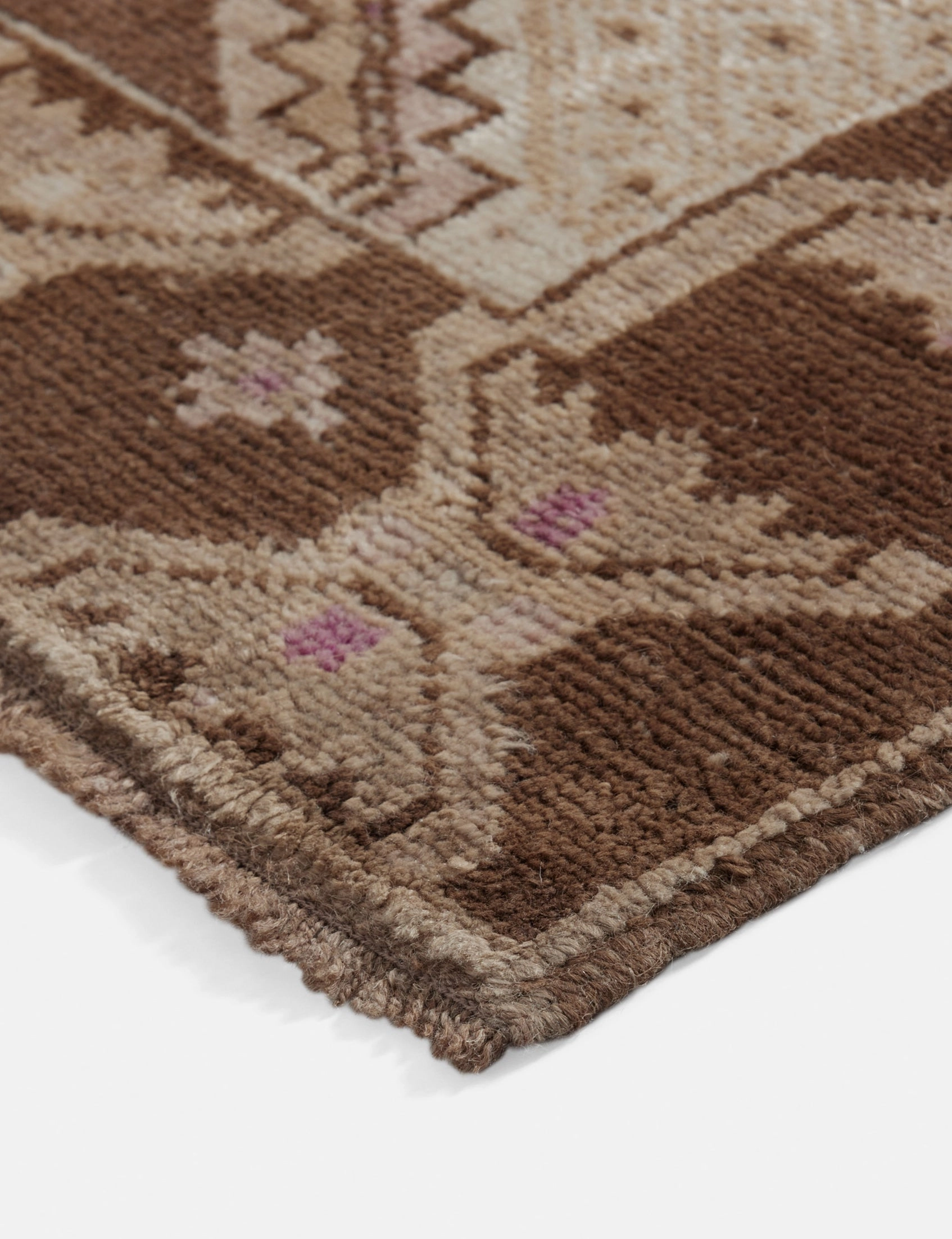 Vintage Turkish Hand-Knotted Wool Rug No. 238, 4'8" x 12'1"