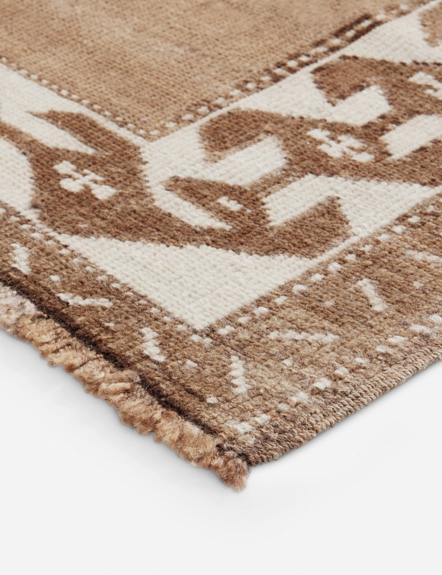 Vintage Turkish Hand-Knotted Wool Rug No. 243, 5'10" x 7'10"