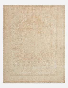 Vintage Turkish Hand-Knotted Wool Rug No. 264, 9'9" x 12'8" trendy fashion rug