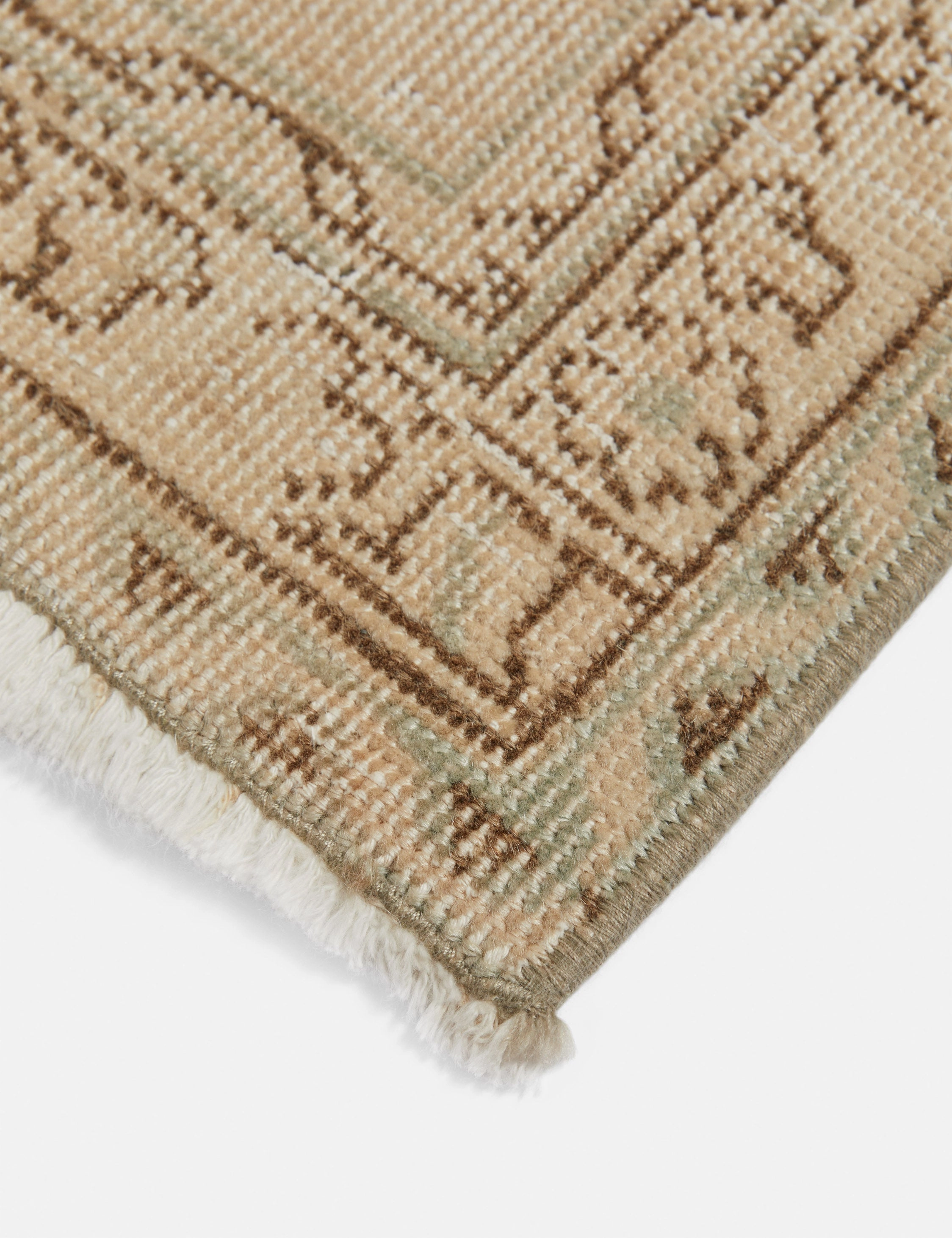 Vintage Turkish Hand-Knotted Wool Rug No. 265, 9'6" x 12'4"