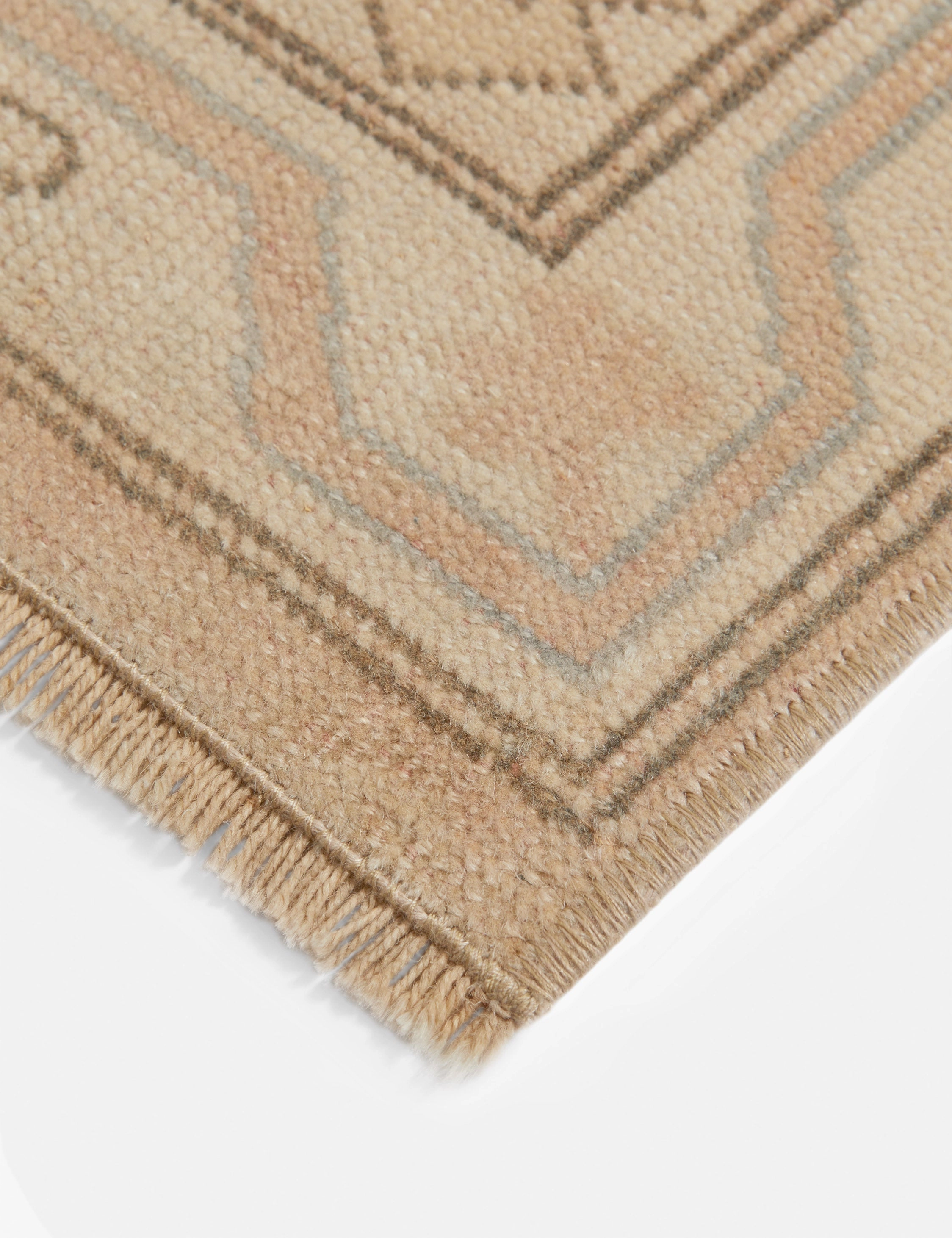 Vintage Turkish Hand-Knotted Wool Rug No. 283, 10'7" x 15'2"