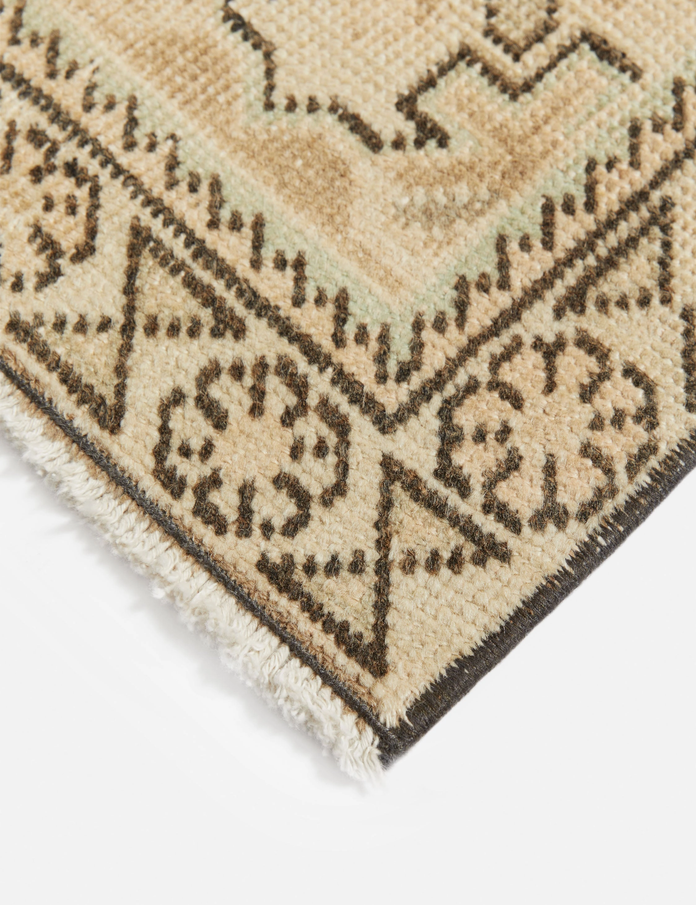 Vintage Turkish Hand-Knotted Wool Rug No. 285, 9'8" x 12'6"