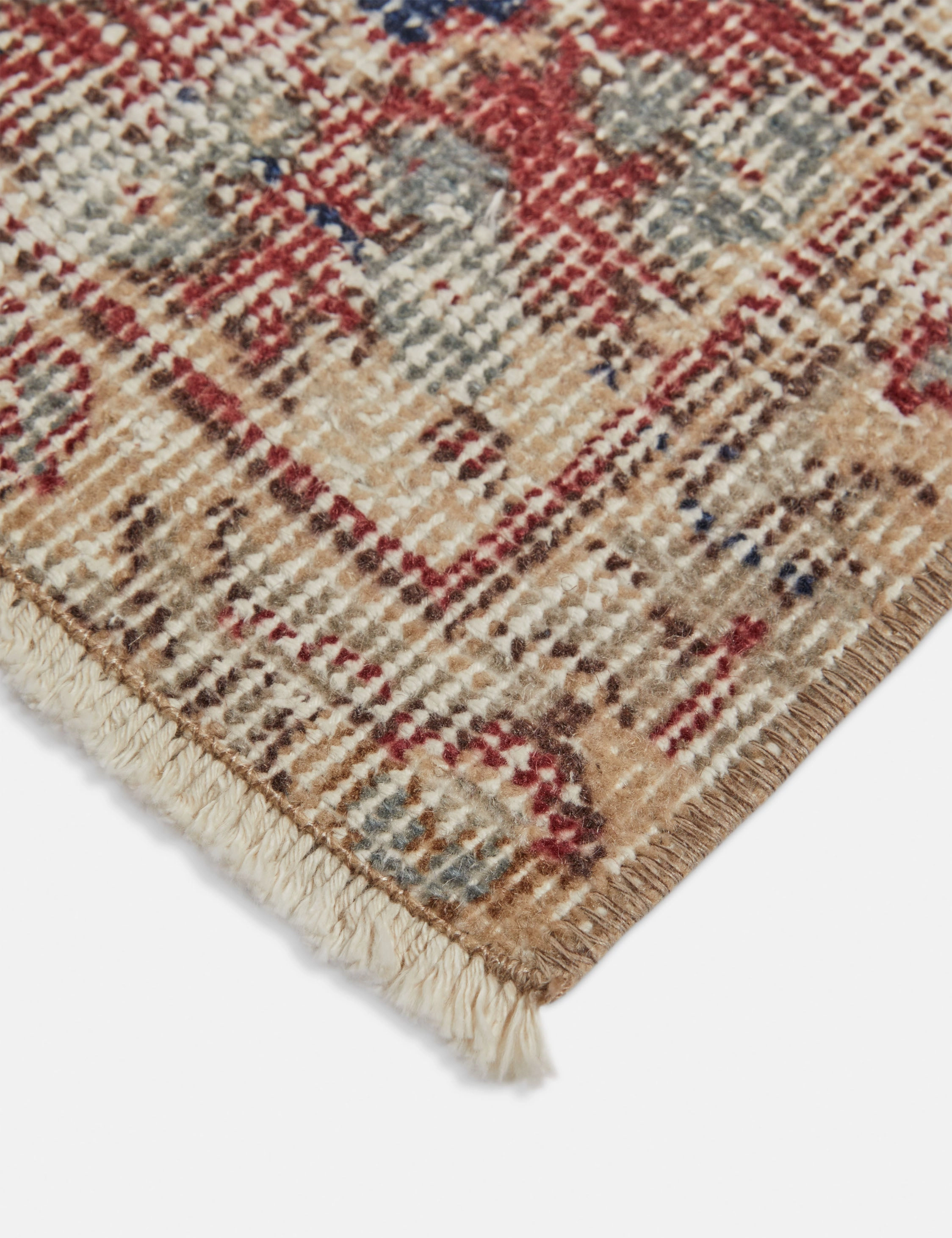 Vintage Turkish Hand-Knotted Wool Rug No. 291, 5'6" x 8'6"