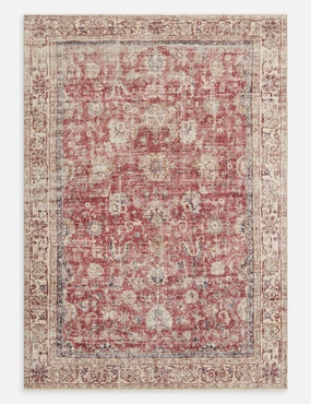 Vintage Turkish Hand-Knotted Wool Rug No. 291, 5'6" x 8'6" trendy fashion rug