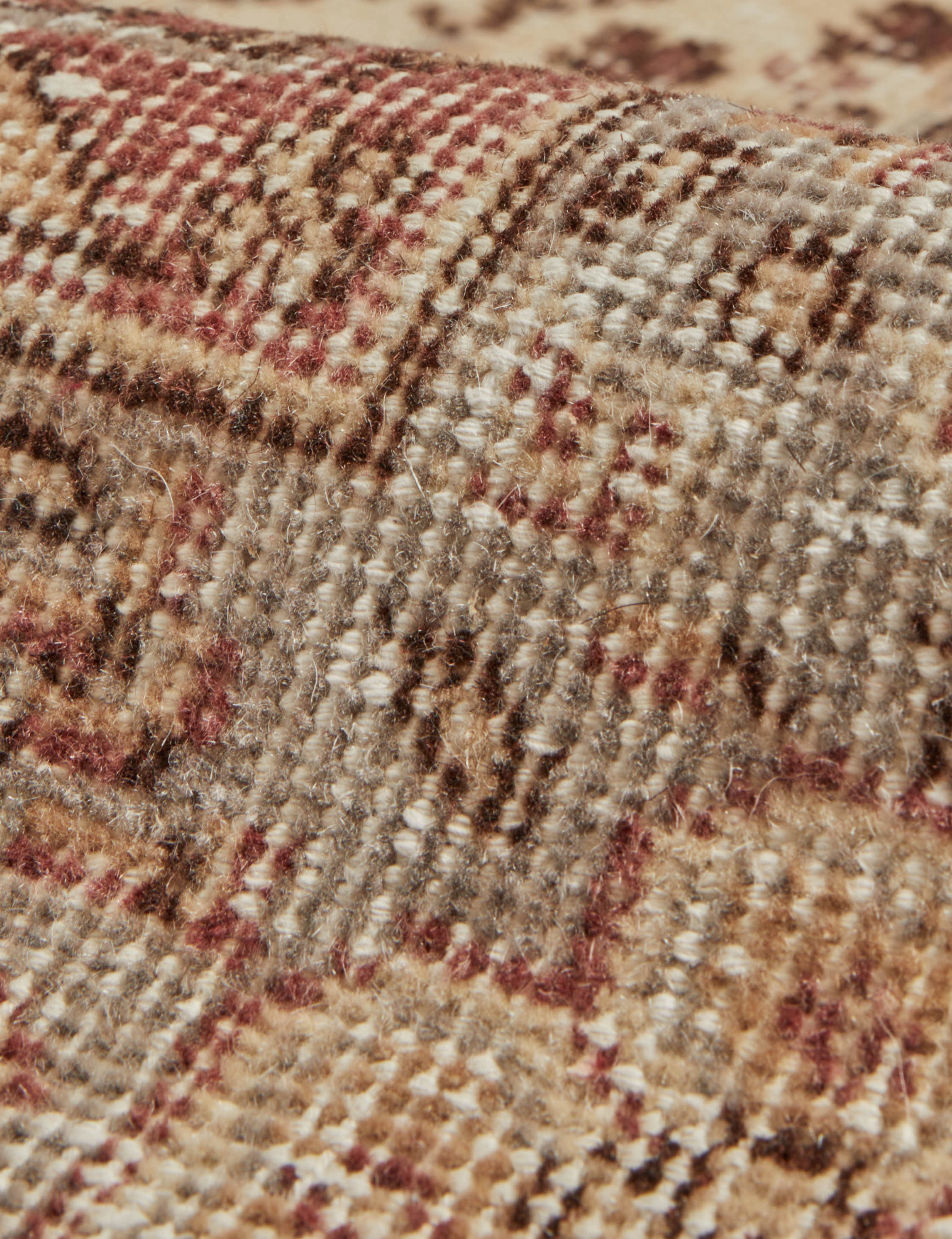 Vintage Turkish Hand-Knotted Wool Rug No. 295, 5'4" x 8'12"