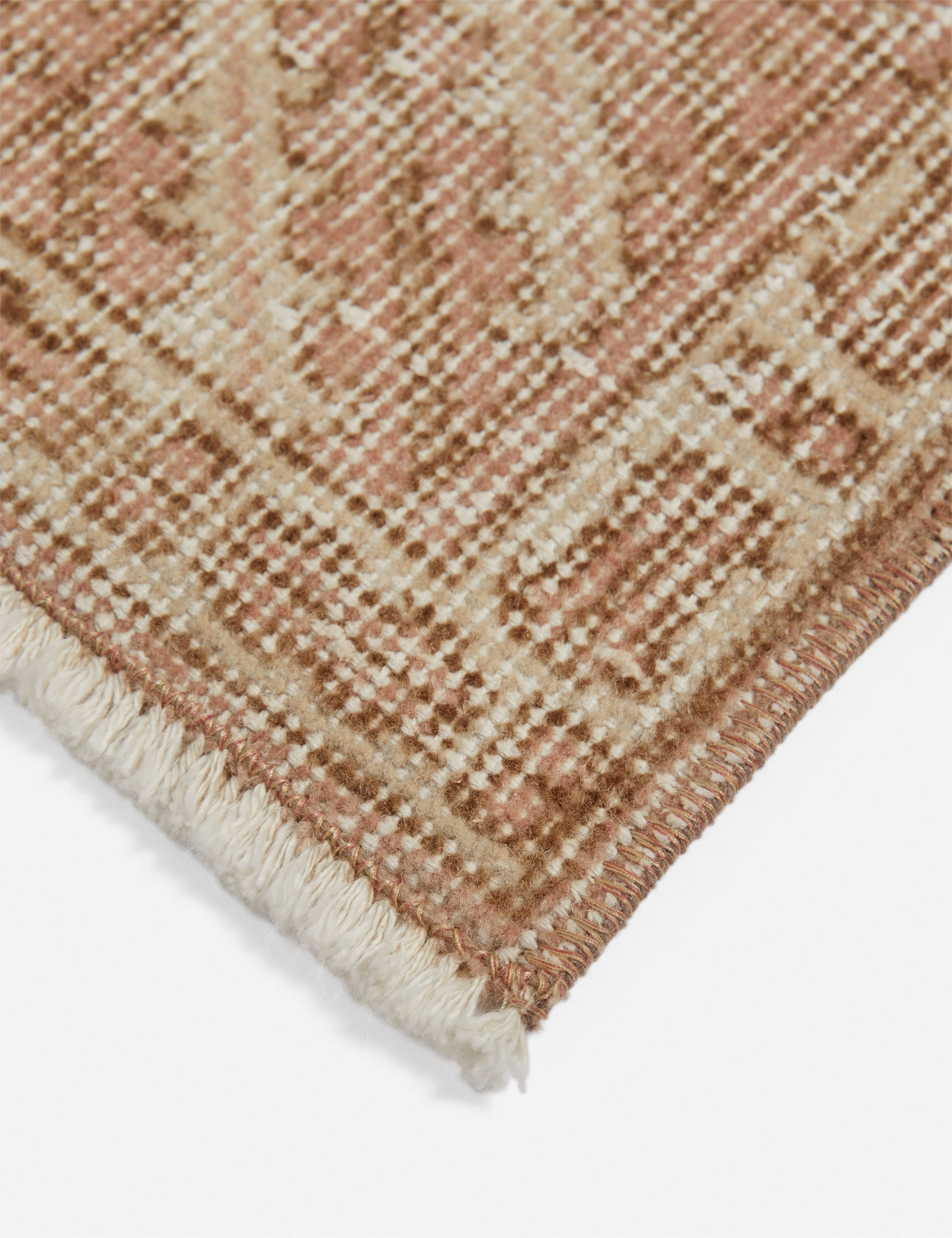 Vintage Turkish Hand-Knotted Wool Rug No. 301, 6'9" x 10'3"