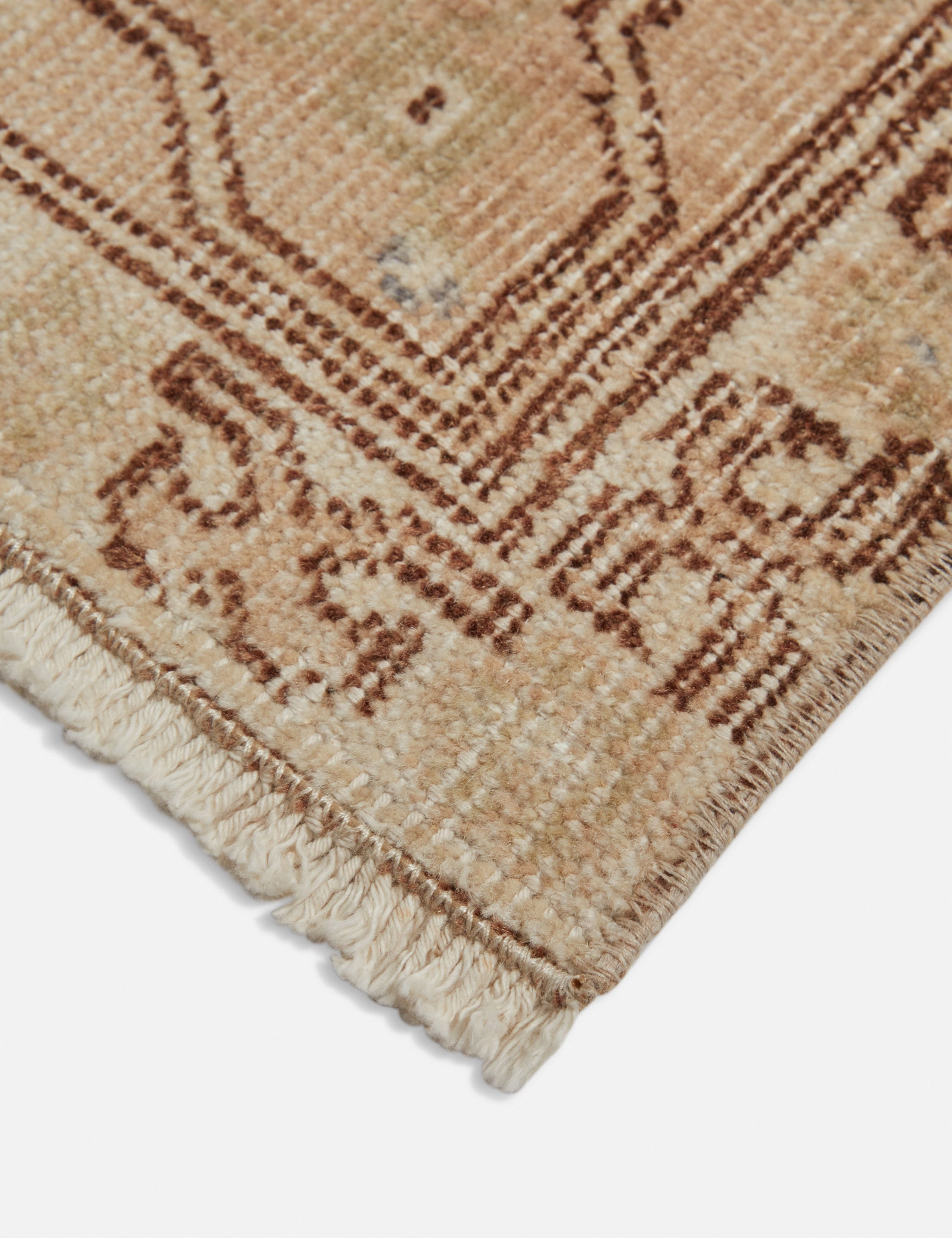 Vintage Turkish Hand-Knotted Wool Rug No. 314, 6'4" x 8'8"