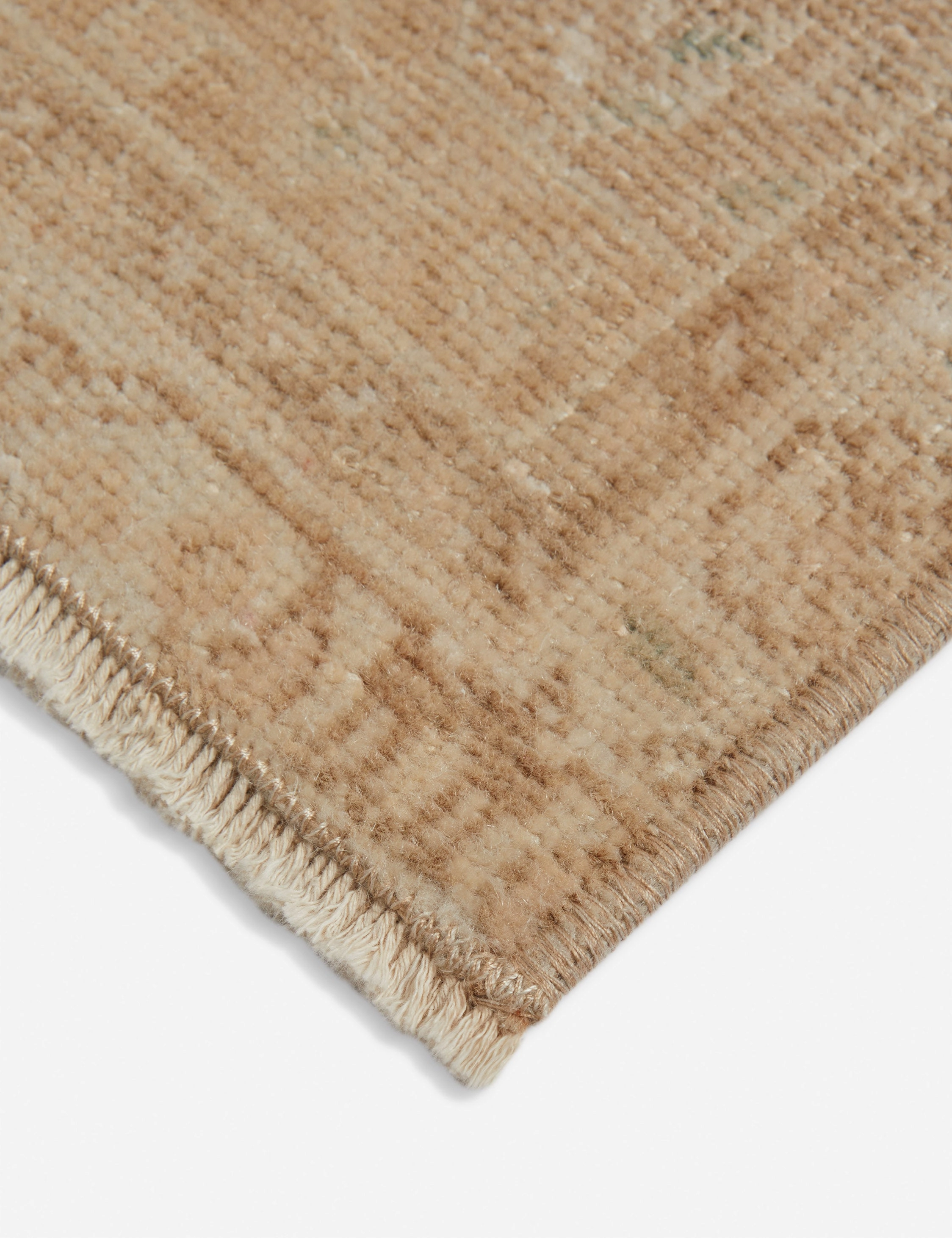 Vintage Turkish Hand-Knotted Wool Rug No. 315, 6'5" x 9'4"