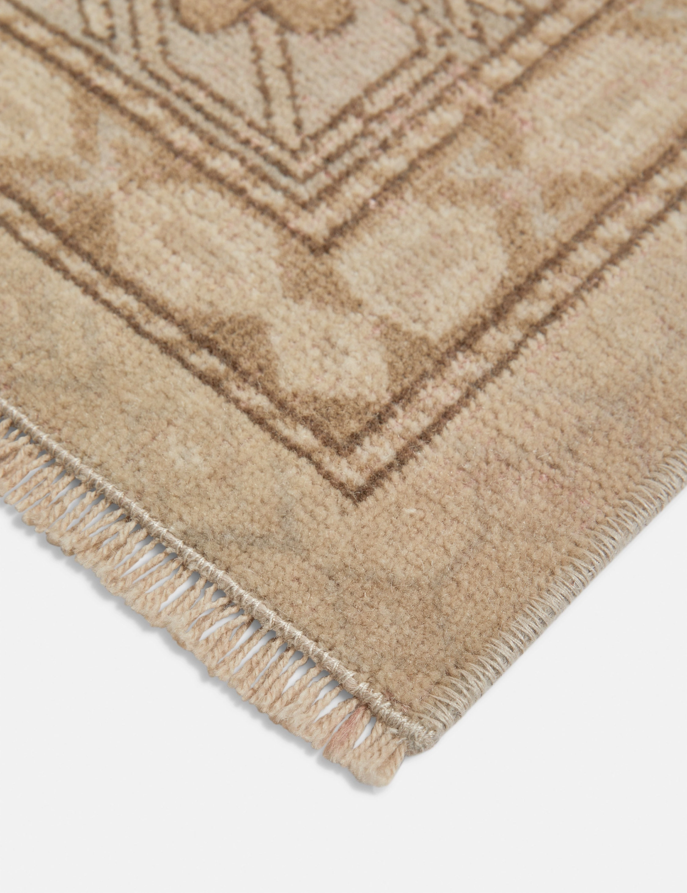 Vintage Turkish Hand-Knotted Wool Rug No. 318, 6'4" x 9'5"