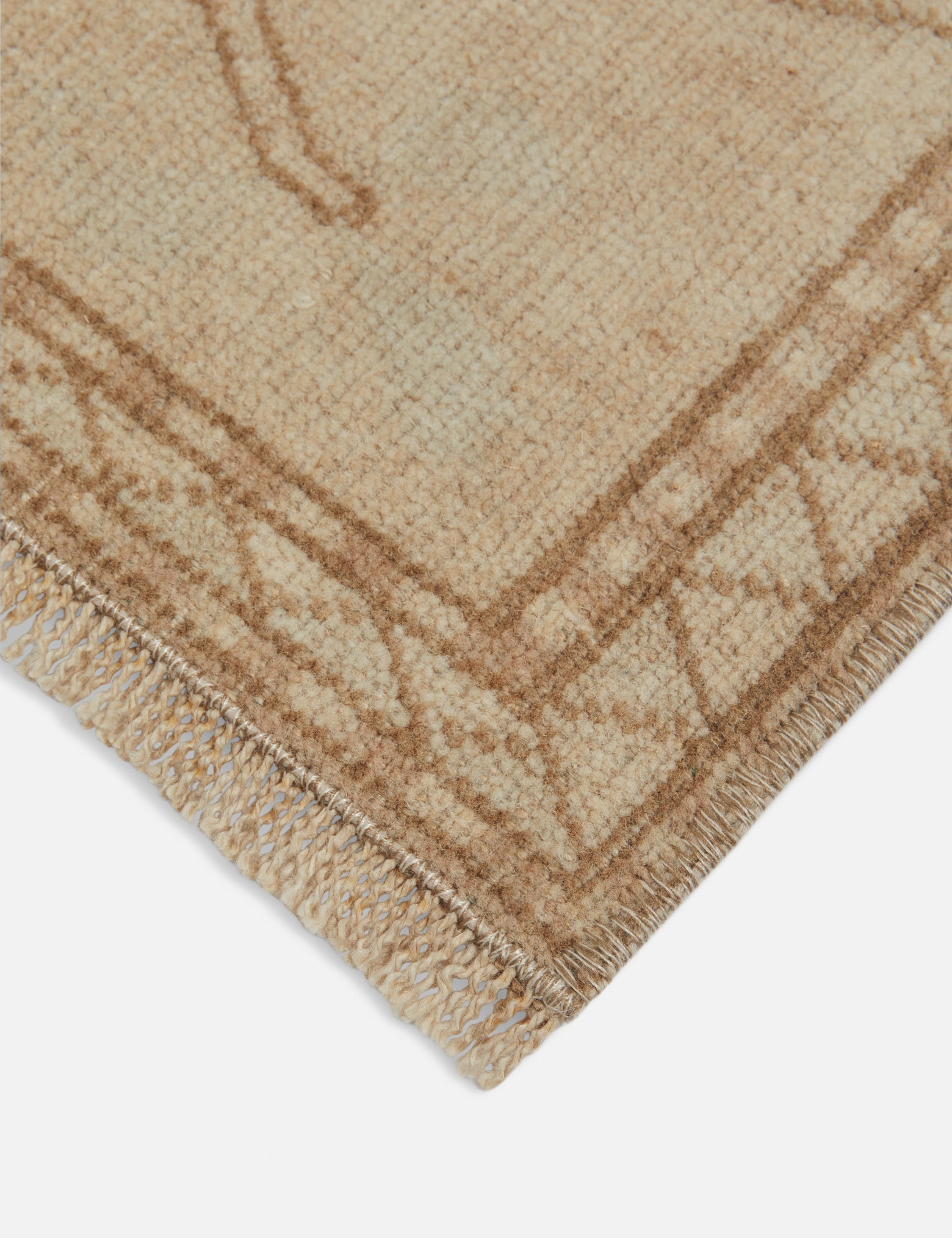 Vintage Turkish Hand-Knotted Wool Rug No. 320, 5'3" x 8'2"