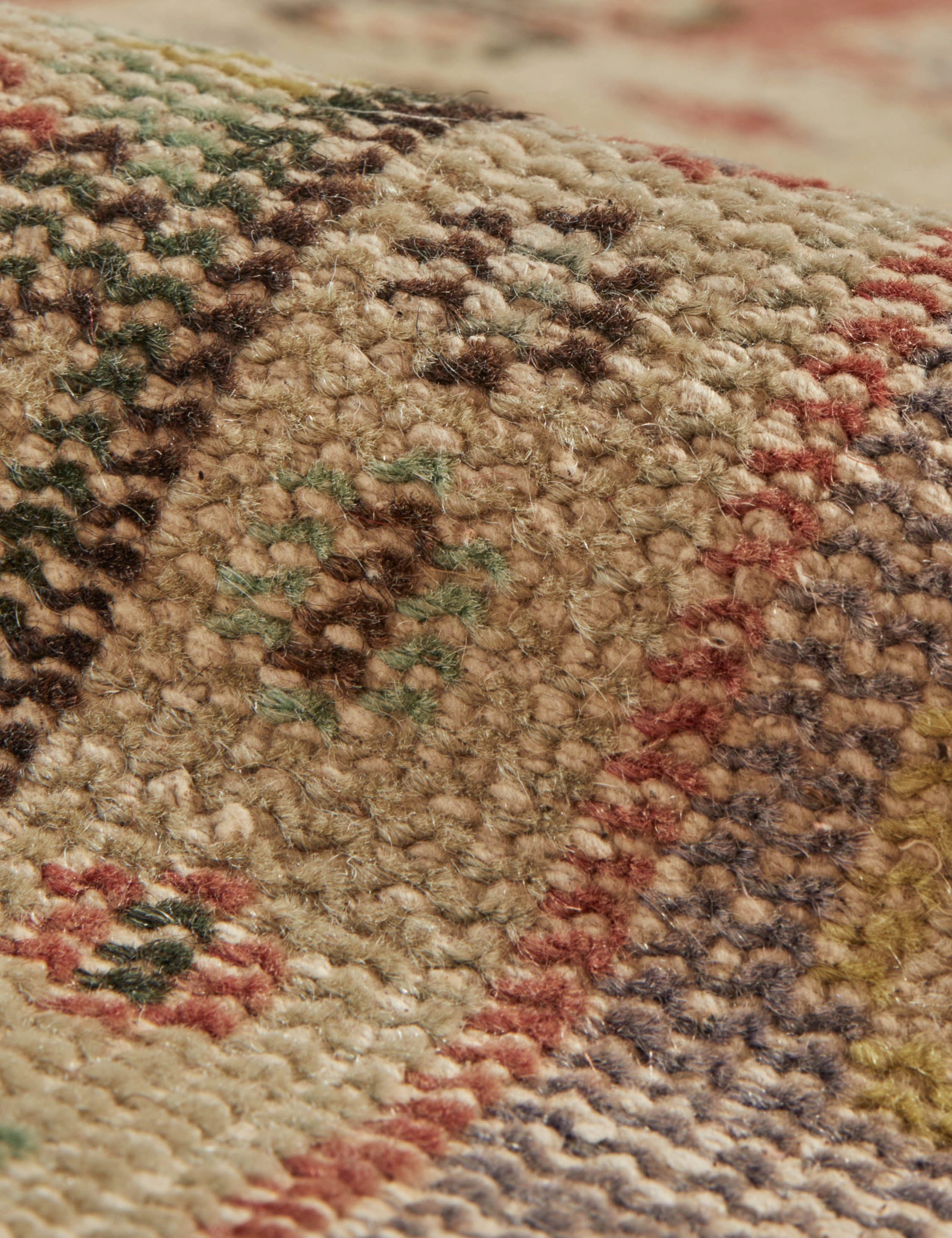 Vintage Turkish Hand-Knotted Wool Rug No. 329, 5'9" x 9'1"