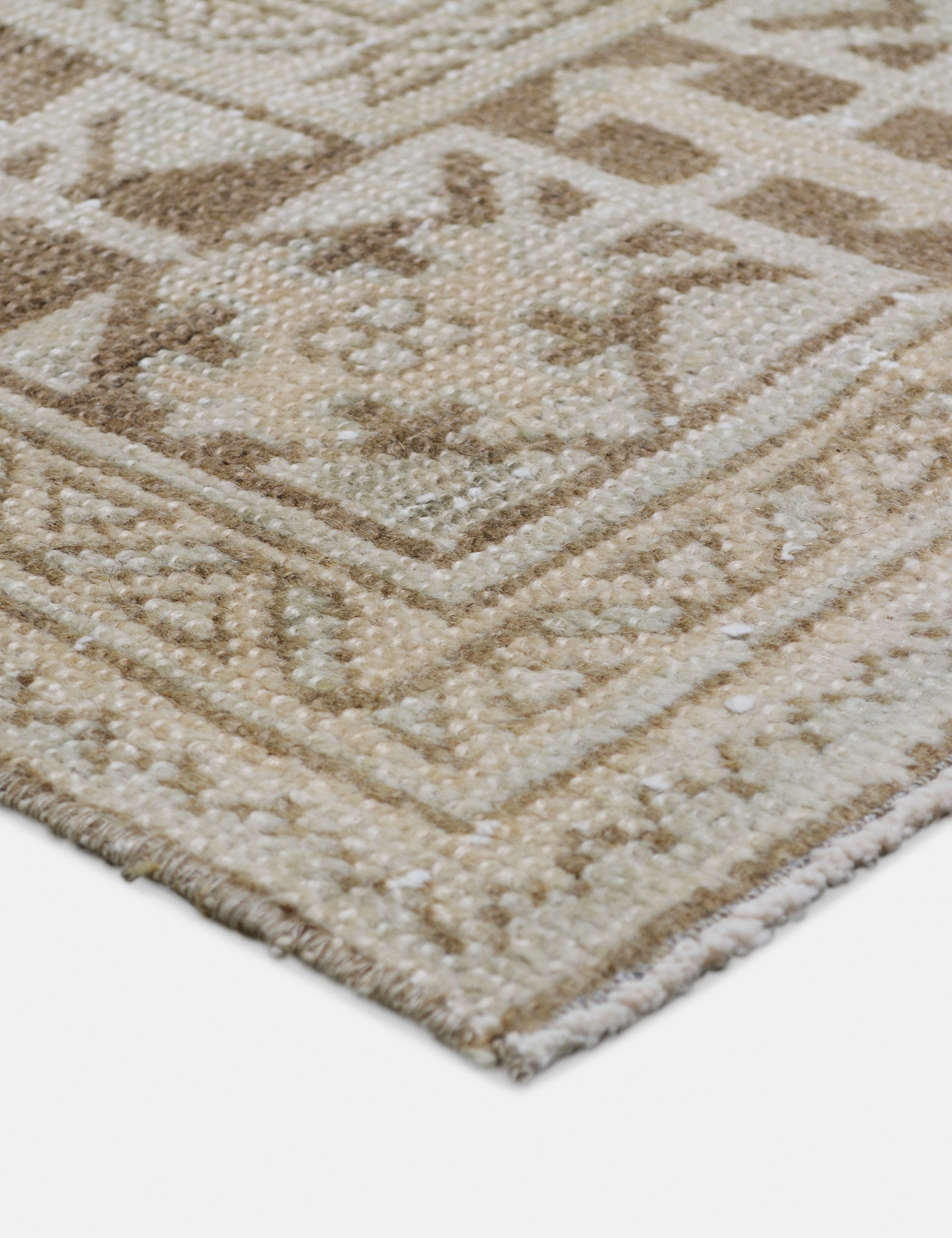Vintage Turkish Hand-Knotted Wool Rug No. 418, 6'5" x 9'7"