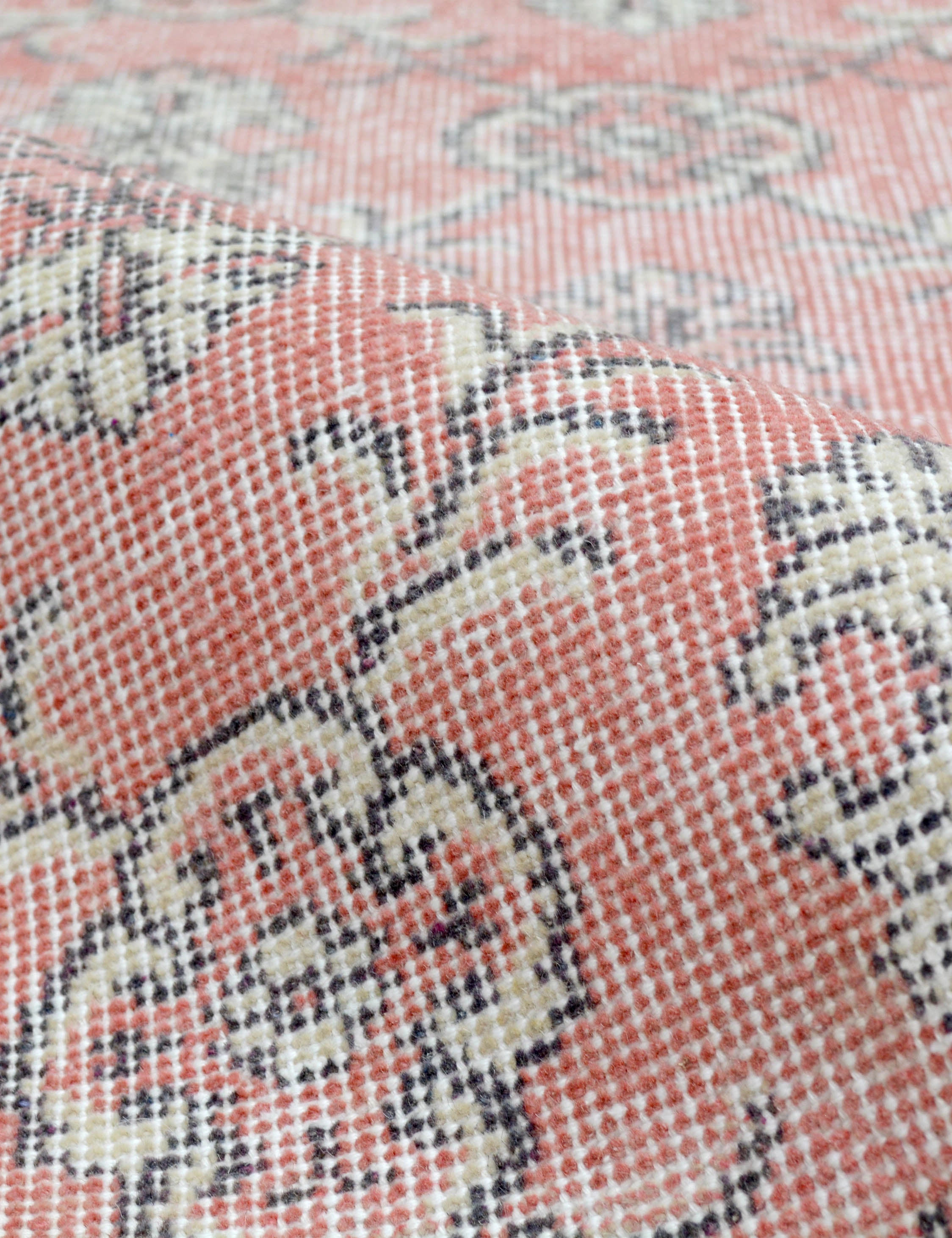 Vintage Turkish Hand-Knotted Wool Rug No. 431, 3'10" x 6'9"