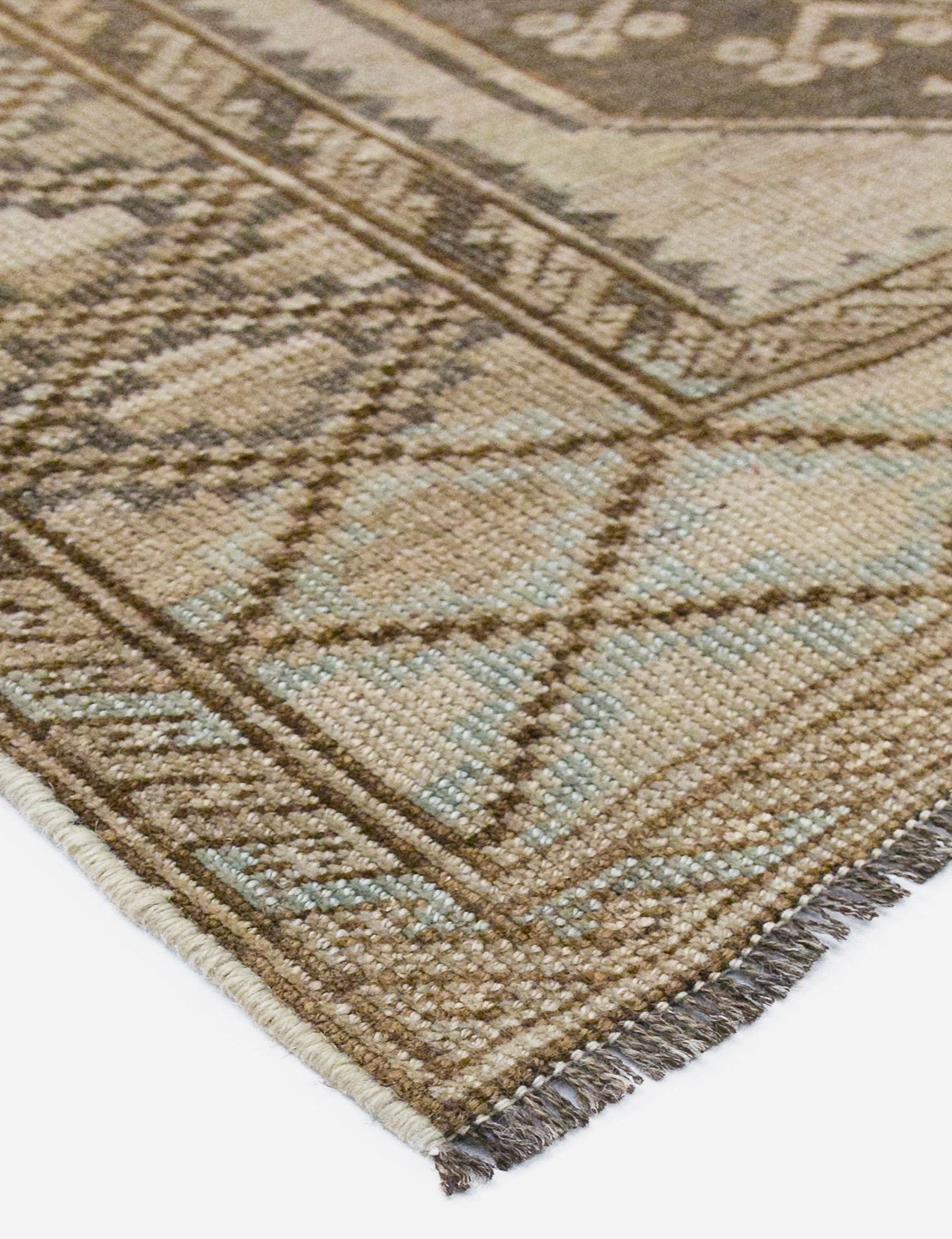Vintage Turkish Hand-Knotted Wool Rug No. 438, 6'5" x 12'1"