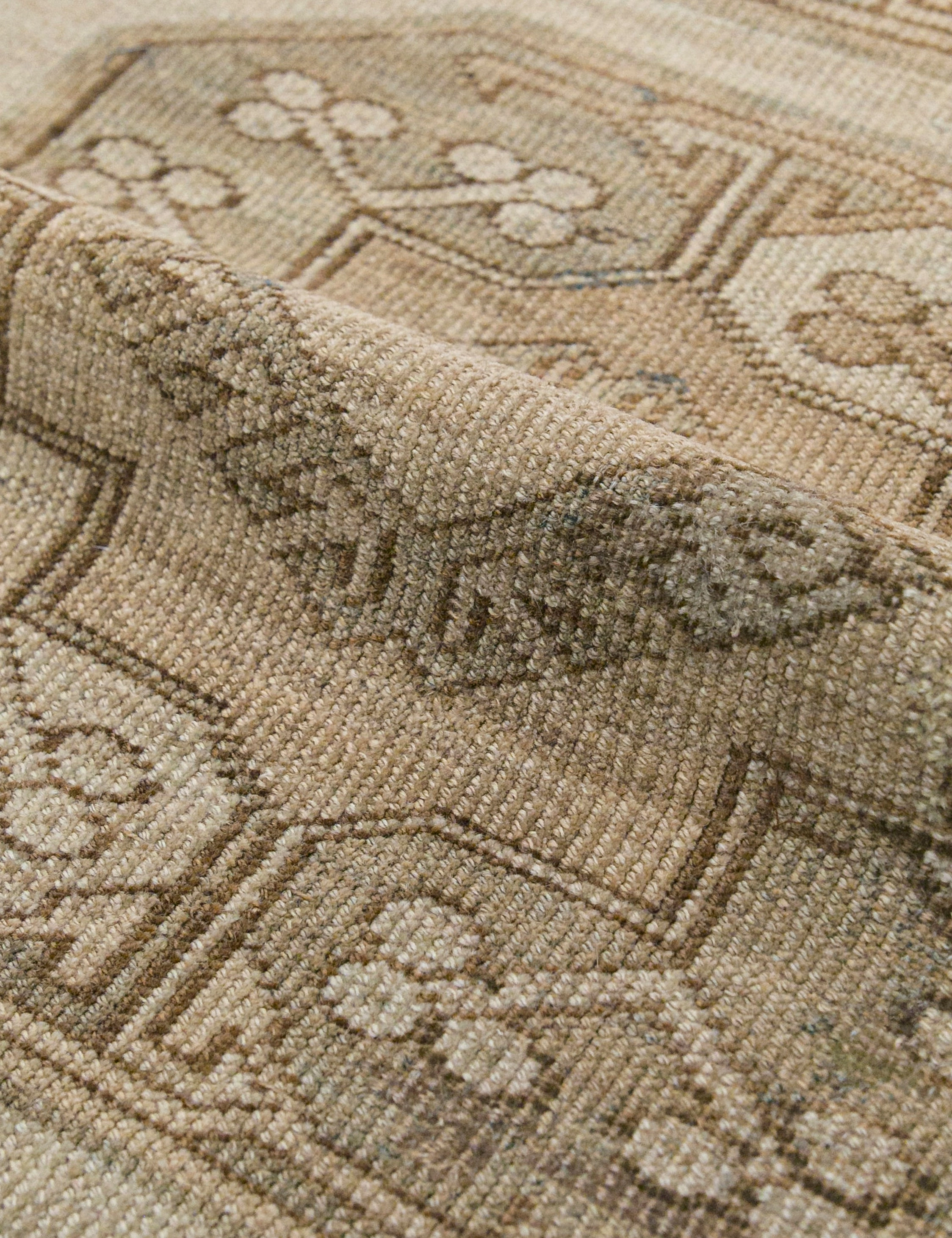 Vintage Turkish Hand-Knotted Wool Rug No. 438, 6'5" x 12'1"