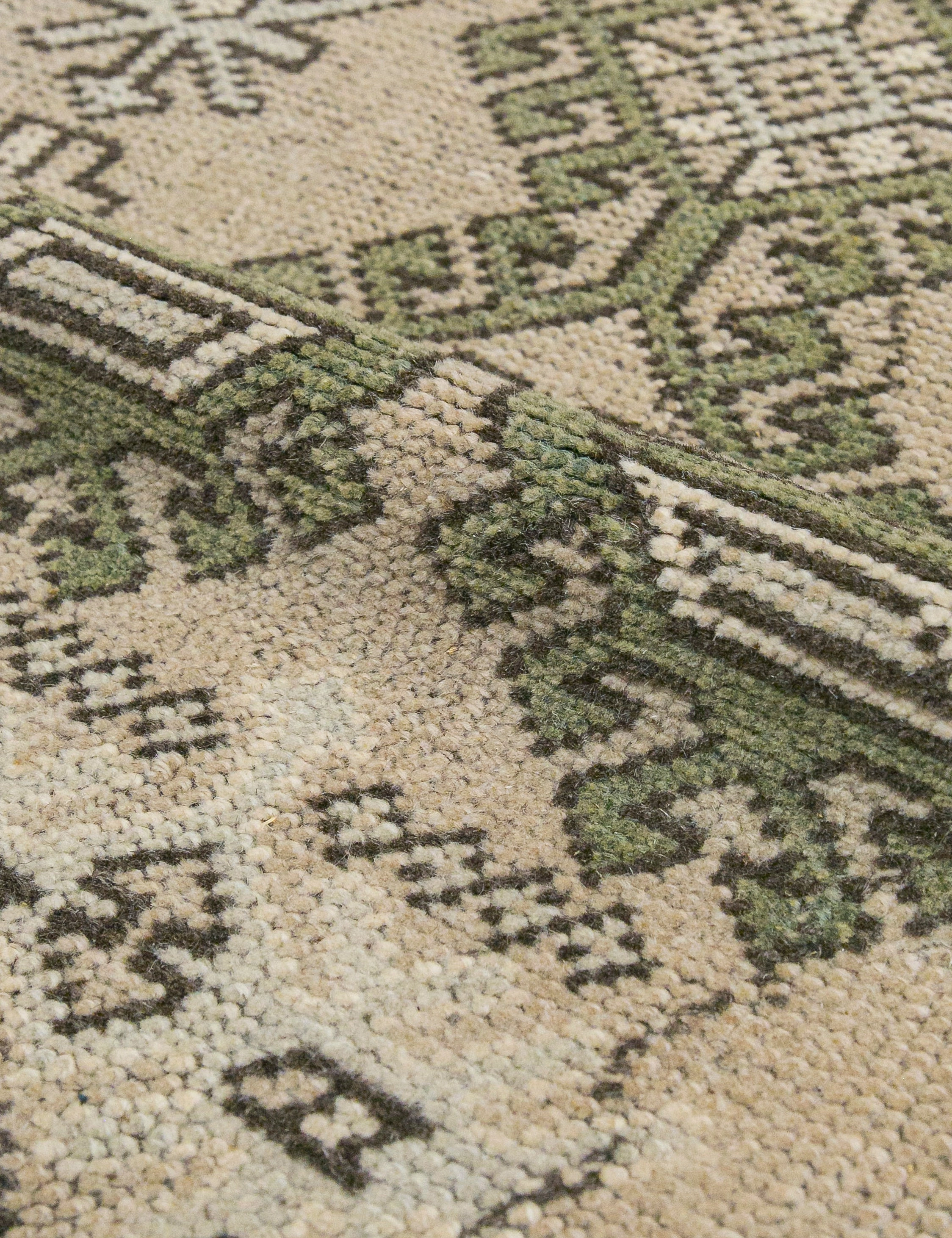Vintage Turkish Hand-Knotted Wool Rug No. 439, 6'4" x 9'1"